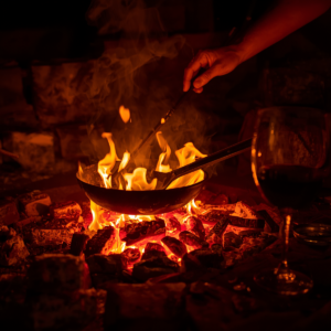 Cena fuego